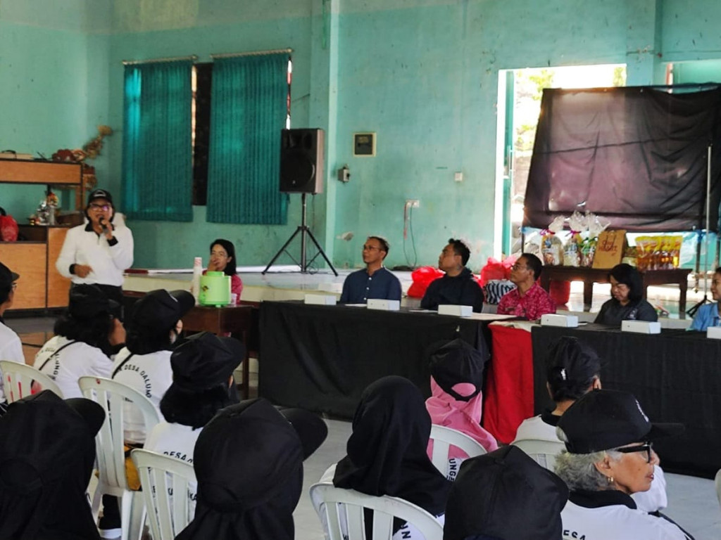 Kegiatan Penutupan Posyandu Paripurna Lansia Banjar Bhineka Nusa Kauh, Desa Dalung